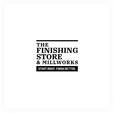 The Finishing Store & Millworks logo